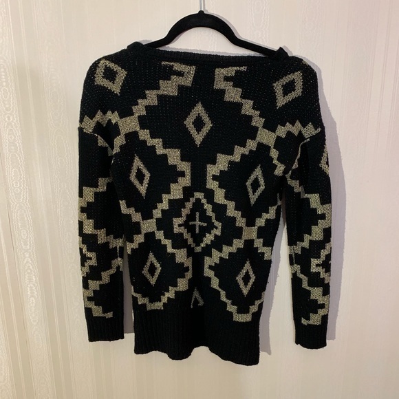 Rampage‎ sweater gold and black size XS - Picture 3 of 7